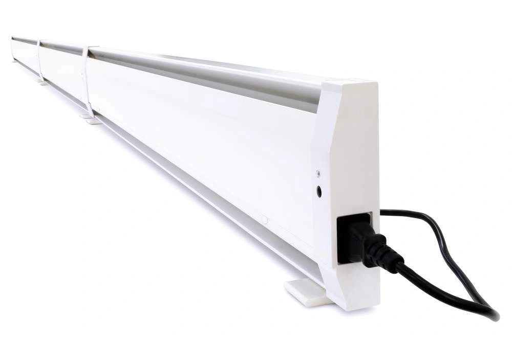 Теплый плинтус электрический Mr.Tektum Smart Line 2.1м (белый, коричневый)