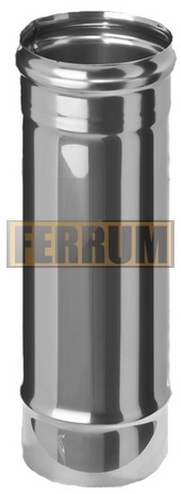 Дымоход 0,5м FERRUM (430/0,8 мм) ф110
